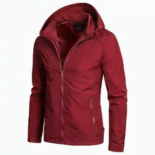 Chaqueta Para Hombre Chaqueta Cortavientos Con Capucha