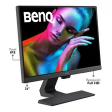 Monitor Gamer Benq Gw2480 Led 24 Negro 100v/240v