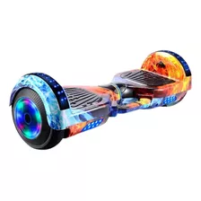 Hoverboard 6,5 Skate Colorido Moderno Com Led Luzes Novidade