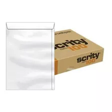 Envelope Saco Branco Sof334 240x340mm 100un Scrity