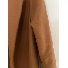 Saco Blazer Zara Camel Marron S Paño