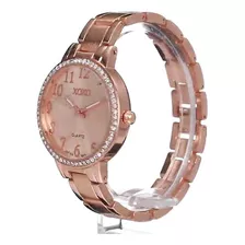 Xoxo Reloj Analógico De Cuarzo Dorado Para Mujer