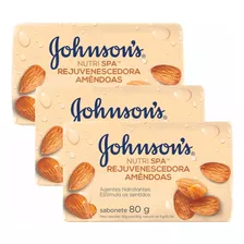 Sabonete Johnsons Amendoas Pack C/3 Wxz