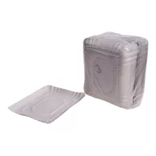 Bandeja De Carton N°3 Comun Gris X 100 Un