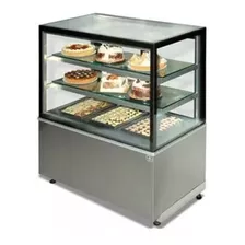 Exhibidor Mantenedor Comidas Refrigerado 120 Cm 3 Niveles