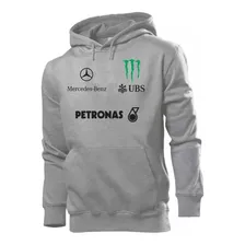 Blusa Moletom Mercedes Benz Ubs Petronas Blusa De Frio Luxo