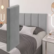 Cabeceira Cama Casal Box Kit C/ 7un Modulos Adesivo Promoção