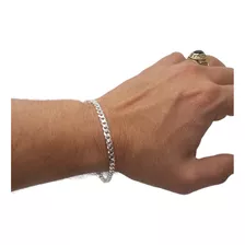 Pulsera Grumet Plata Italiana 925