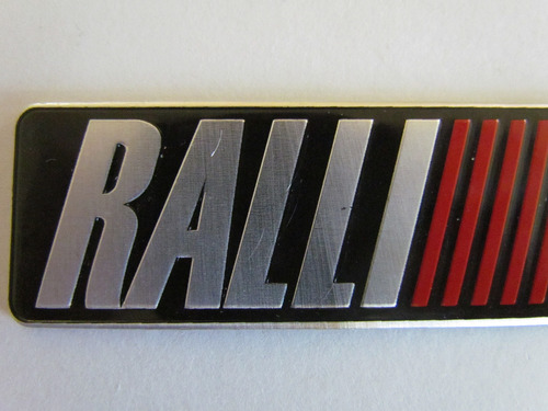 Emblema Rally Art Accesorio Mitsubishi Wrc Lancer L200 Foto 7