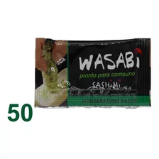 50 Unidades Sache Wasabi Taichi 2,5g Original - Tetsu