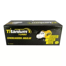 Esmerilhadeira Angular Titanium 5033 Amarela Preta 710w 220v