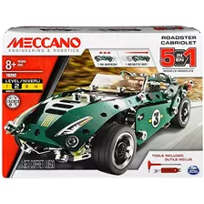 Erector By , 5 1 Roadster Pull Back Car Building Kit, M...