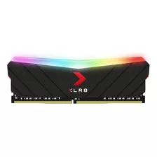 Memoria Ram Xlr8 Gaming Epic-x Rgb Gamer Color Negro 8gb 1 Pny Md8gd4320016xrgb