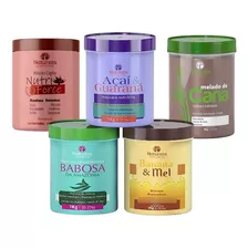 Kit Natureza Cosméticos 05 Unidades Máscaras Hidratantes 1kg