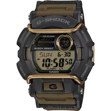 Relógio Casio G-shock Gd-400-9dr Cor Da Correia Cáqui Cor Do Bisel Preto Cor Do Fundo Cáqui