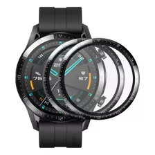 3 Piezas Mica Protectora 3d Hd Para Huawei Watch Gt2 De 46mm