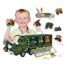 Fwefww Caminhão De Brinquedo Do Dinossauro Dos Miúdos Com