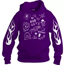 Sudadera Sad Boyz No Love Tatuajes Junior H Ropa Tumbada