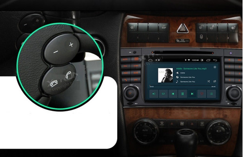Mercedes Benz Android Carplay Clase Clk C G Bluetooth Radio Foto 6