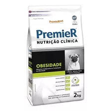 Alimento Premier Premier Nutrición Clínica Para Perros Con Obesidad Para Cão Adulto De Raça Mini E Pequena Sabor Mix Em Sacola De 2kg