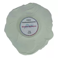 Pigmento Fotoluminiscente Verde Para Resina Epóxica 10 Gr