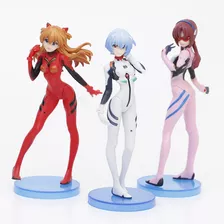 Set Coleccionable Evangelion Mari Rei Asuka