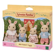 Sylvanian Families Família Coelhos De Leite Epoch