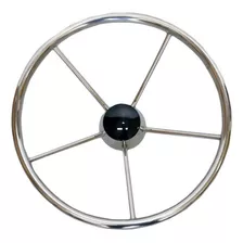 Volante P/ Barco Em Inox - Diâmetro 15,5''