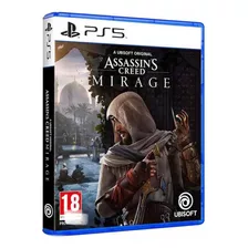 Assassins Creed Mirage Ps5 Fisico Nuevo Versión En Inglés