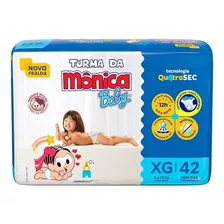 Fralda Turma Da Monica Baby Mega P/ M/ G/ Xg/ Xxg