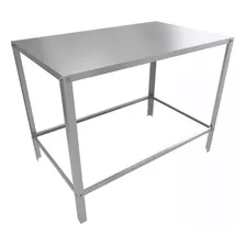 Mesa Aser Inox Industrial 0,92x0,53 Cozinha Fastfood Bancada