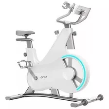  Bicicleta Ovicx Profissional Spinning Q210 Branco Bluetooth