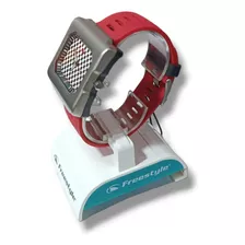 Relógio Freestyle Megalodon Fs81259 Vermelho Xadrez Original