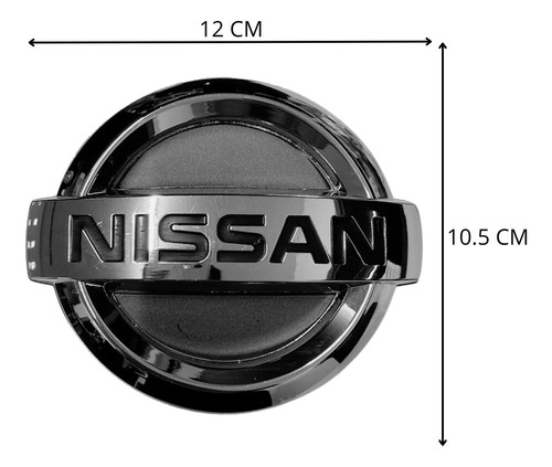 Emblema Parrilla Nissan D21 94-95-96-97-98-99-00-00-08 Cromo Foto 2