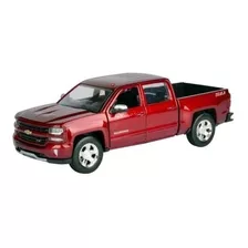 Auto Colección Silverado 1500 Lt Z71 Bordó 1:24 - Motor Max