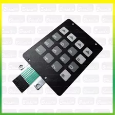 Teclado De Membrana Para Bomba Combustivel Wayne 16 Botoes