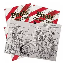 Libros Colorear Piratas Paquete De 12 8 Páginas Mini...