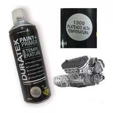 Pintura Spray Alta Temperatura Plata 1000grados 400ml Durate