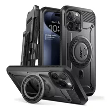 Funda Supcase Para iPhone 15 Pro Max/resistente, Negro