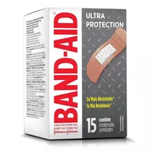 Curativos Band-aid Ultra Proteção 15 Unidades