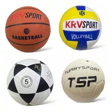 Combo Pelotas Futbol Basquet Handball Voley Deporte Clubes