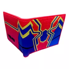 Billetera Spiderman Avergers Marvel Engomado Cartuchera