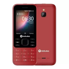 Celular Mobulaa Básico 3g Dual 32gb Rojo M1704