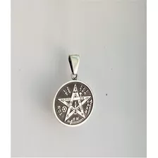 Dije Tetragramaton Mini Hecho En Plata 950