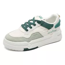 Tenis De Mujer Moda De Suela Gruesa Cómoda Y Ligera.