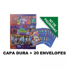 Álbum De Capa Dura Luccas Toon 80 Figurinhas 20 Tiktoons