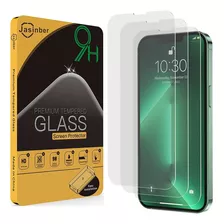 Mica Cristal iPhone 14 Y iPhone 13/13 Pro 6.1 PuLG Jasinber