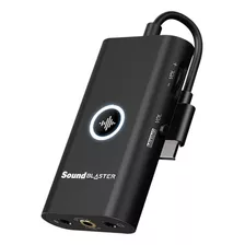 Placa De Som - Sound Blaster G3 - Portatil Usb-c Para Consol