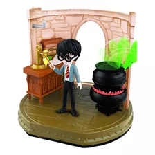 Playset Sala De Aula De Poções Wizarding World Harry Potter Cor Marrom