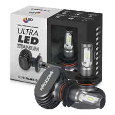 Kit Lampada Ultra Led Titanium Shocklight H7 10000 Lumens
